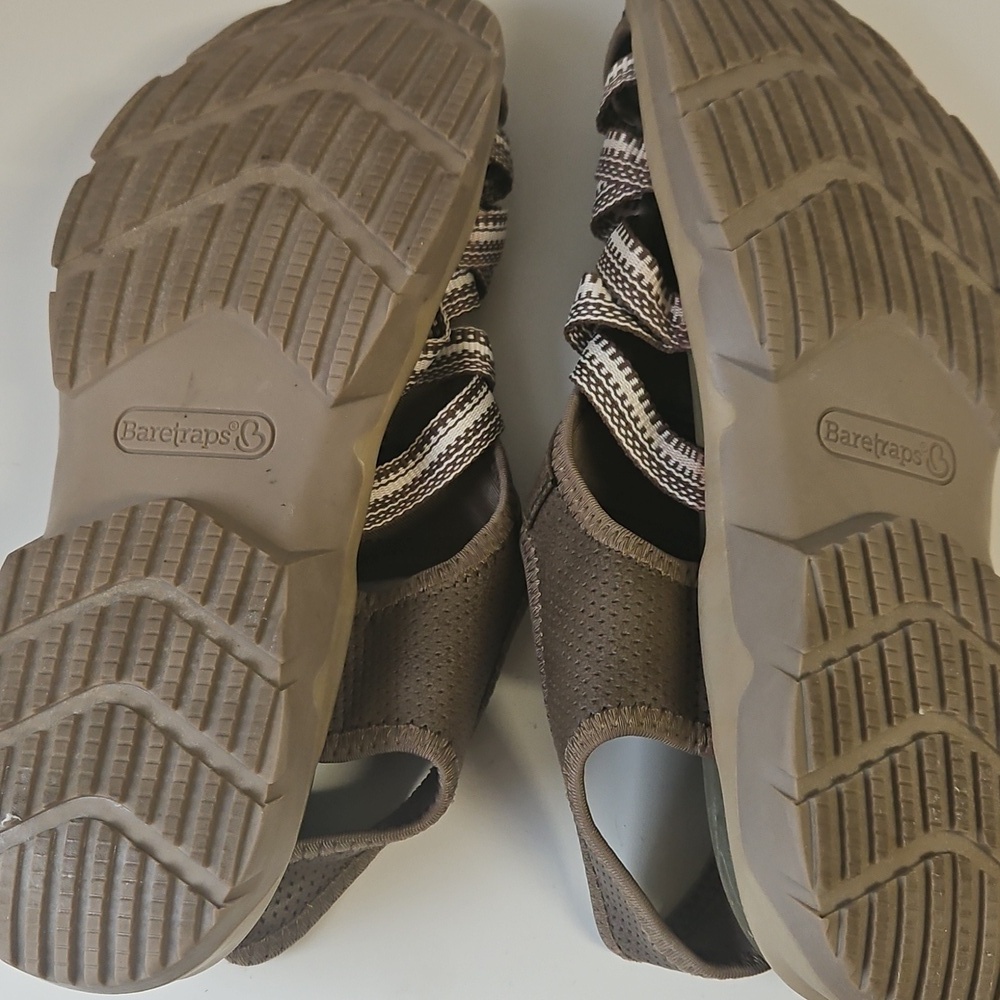 Baretraps- Sandals Women's 8M Khaki Lana, Hook & Loop - Picture 8 of 10